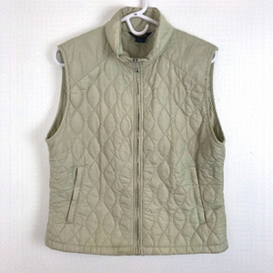 Woolrich Quilted Beige Vest